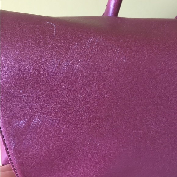 Matt & Nat Burgundy Faux Leather Back Pack - Picture 5 of 8